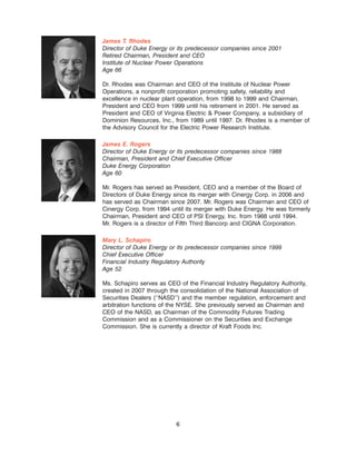 Duke-Energy 2008_Proxy