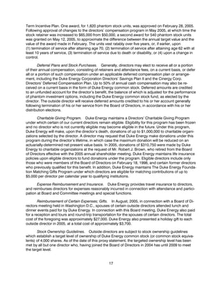 Duke_Energy_2006_Proxy_Statement
