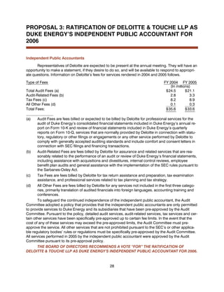 Duke_Energy_2006_Proxy_Statement