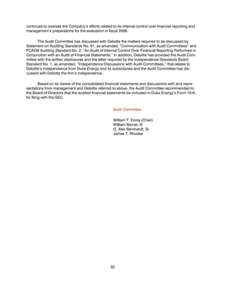 Duke_Energy_2006_Proxy_Statement