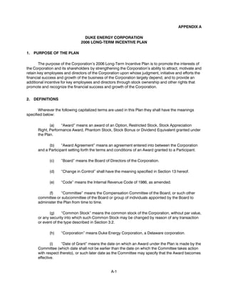 Duke_Energy_2006_Proxy_Statement