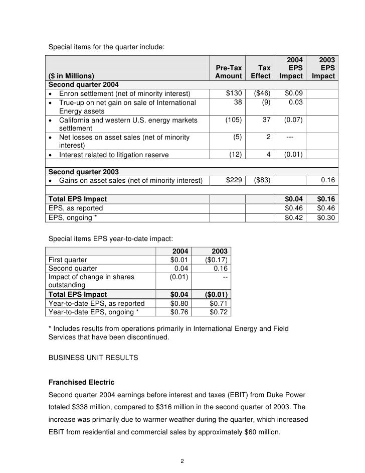 Duke Energy DEC_2Q2004_ER