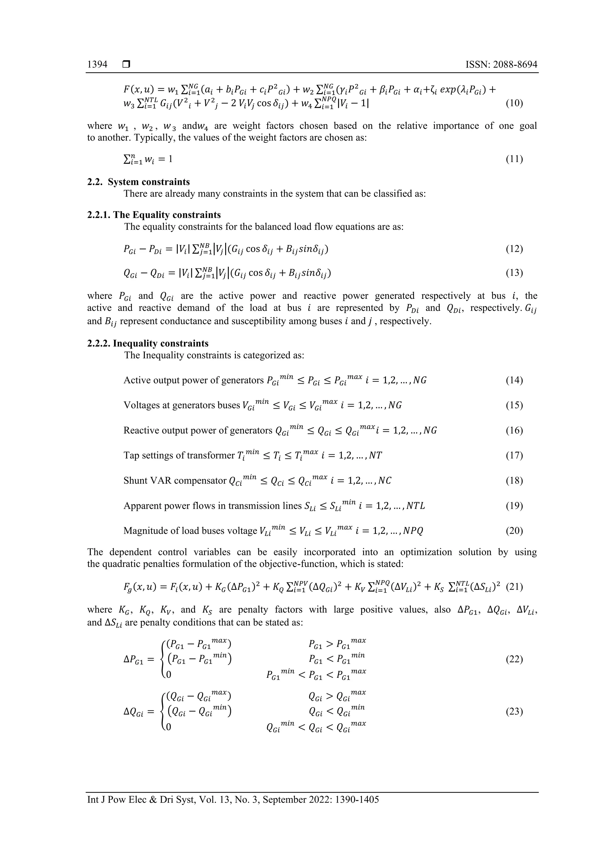 Optimal power flow using archimedes optimizer algorithm | PDF