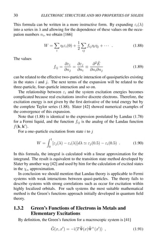 Electronic Structure And Magnetooptical Properties Of Solids 1st ...
