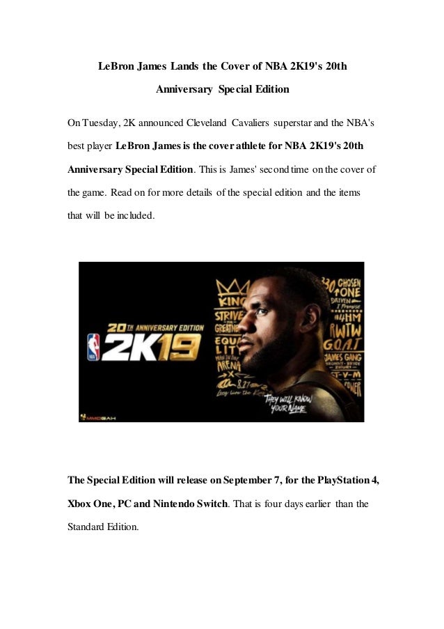 lebron james special edition