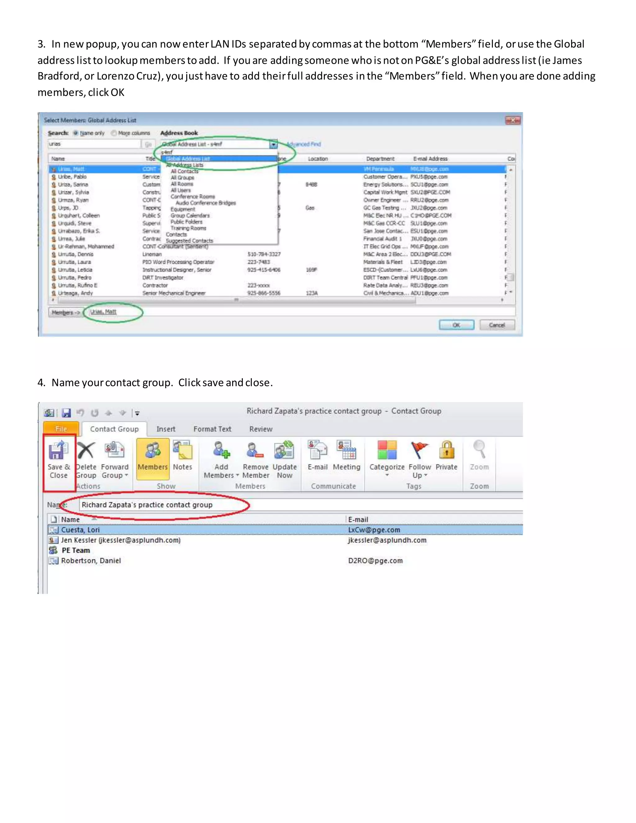 How to Make an Email Group in Outlook