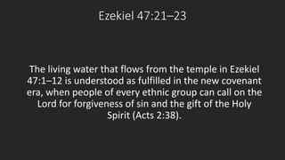 47 48 Study Of Ezekiel 47