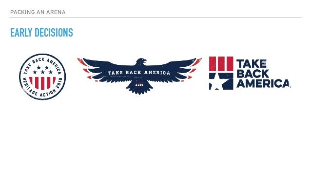 PACKING AN ARENA
EARLY DECISIONS
 