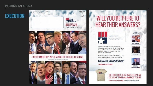 PACKING AN ARENA
EXECUTION
 