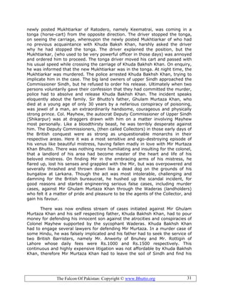 Zulfikar Ali Bhutto The Falcon Of Pakistan Abdul Ghafoor Bhurgri | PDF