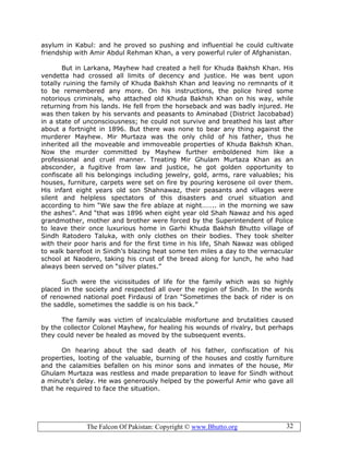 Zulfikar Ali Bhutto The Falcon Of Pakistan Abdul Ghafoor Bhurgri | PDF