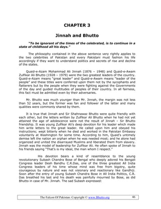 Zulfikar Ali Bhutto The Falcon Of Pakistan Abdul Ghafoor Bhurgri | PDF