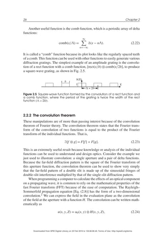 Diffractive Optics Design Fabrication And Test Tutorial Texts In ...