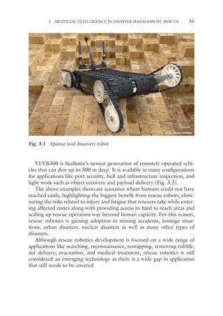 Ai And Robotics In Disaster Studies 1st Ed T V Vijay Kumar | PDF