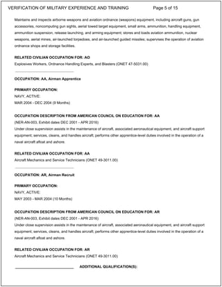 Vmet Resume Example VMET_Document | PDF