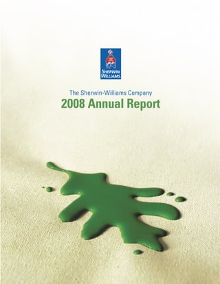 The Sherwin-Williams Company

2008 Annual Report
 