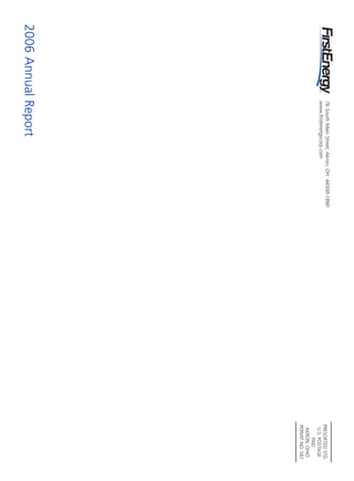 FirstEnergy Annual_Report_2006_Low_Res