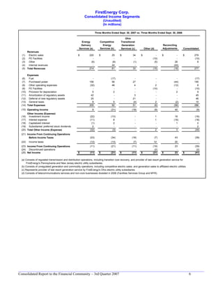 first energy 3Q 2007