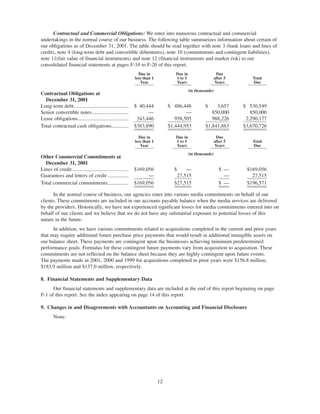 omnicom group annual reports 2001