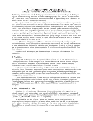 omnicom group annual reports 2001