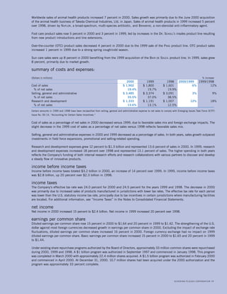 schering plough 2000annual