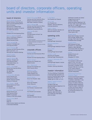 schering plough 2000annual