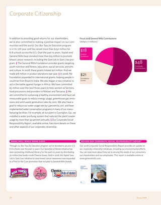 general mills  2008 AR