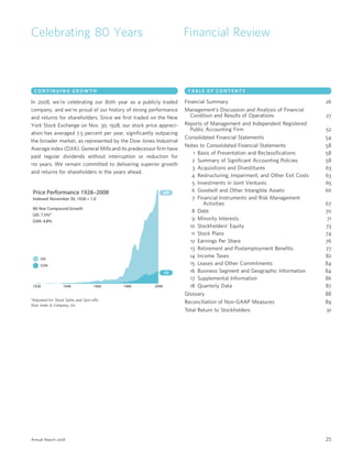 general mills  2008 AR