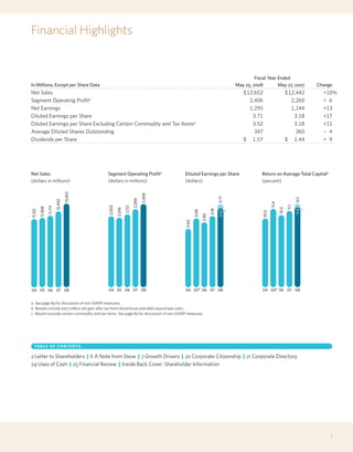 general mills  2008 AR