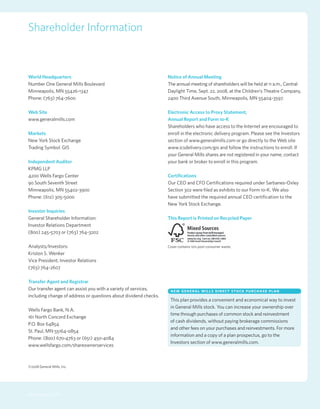 general mills  2008 AR