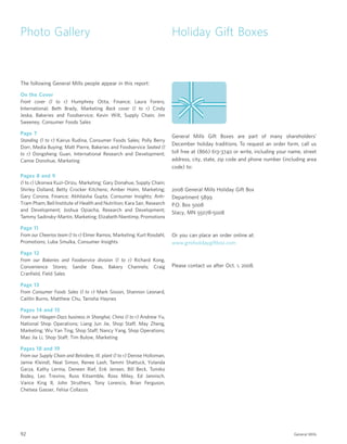 general mills  2008 AR