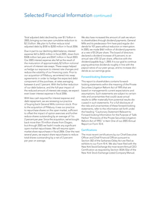 general mills AR2005