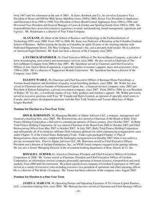 circuit city stores 2008 Proxy Statement 