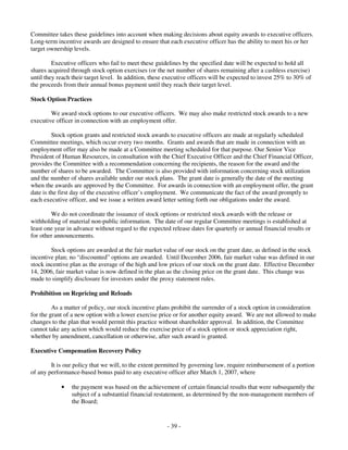 circuit city stores 2008 Proxy Statement 