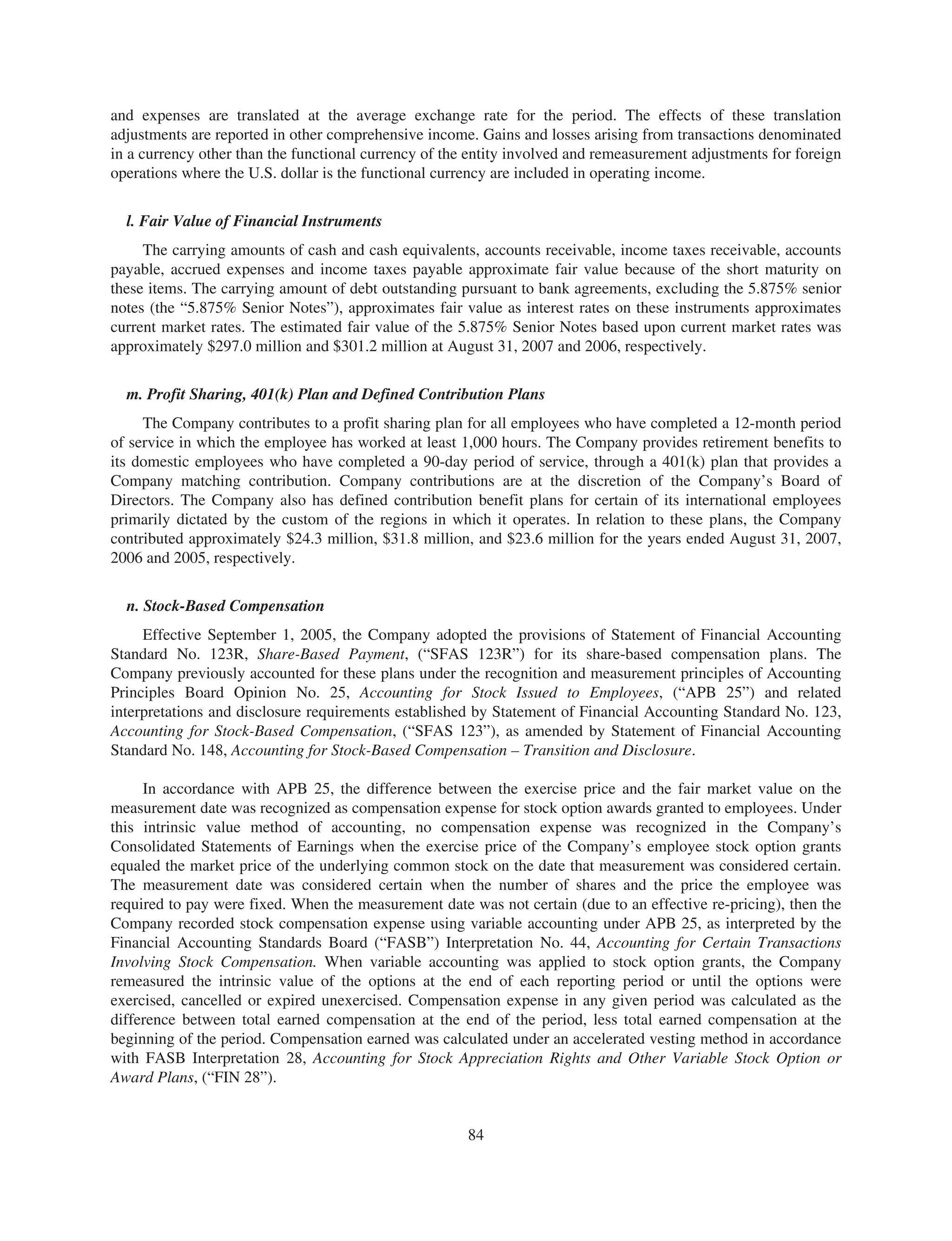 jabil circuit Annual Report 2007