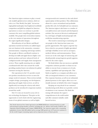 jabil circuit Annual Report 2003