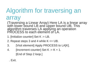 Arrays Data Structure | PPT