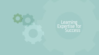 Learning
Expertise for 		 	
	 	 Success
 