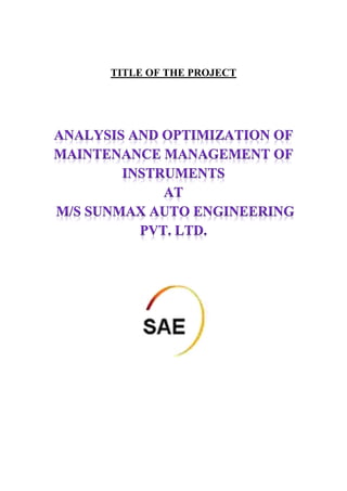 FINAL PROJECT-MBA | PDF
