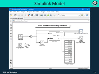 Real Time Implementation of Active Noise Control | PPTX