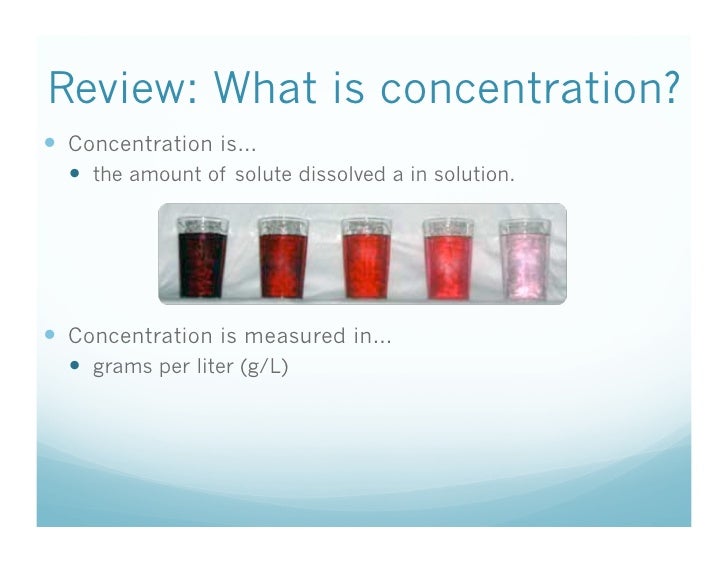 1 12 What Is Concentration Part Ii