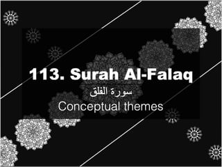 113. Surah Al-Falaq