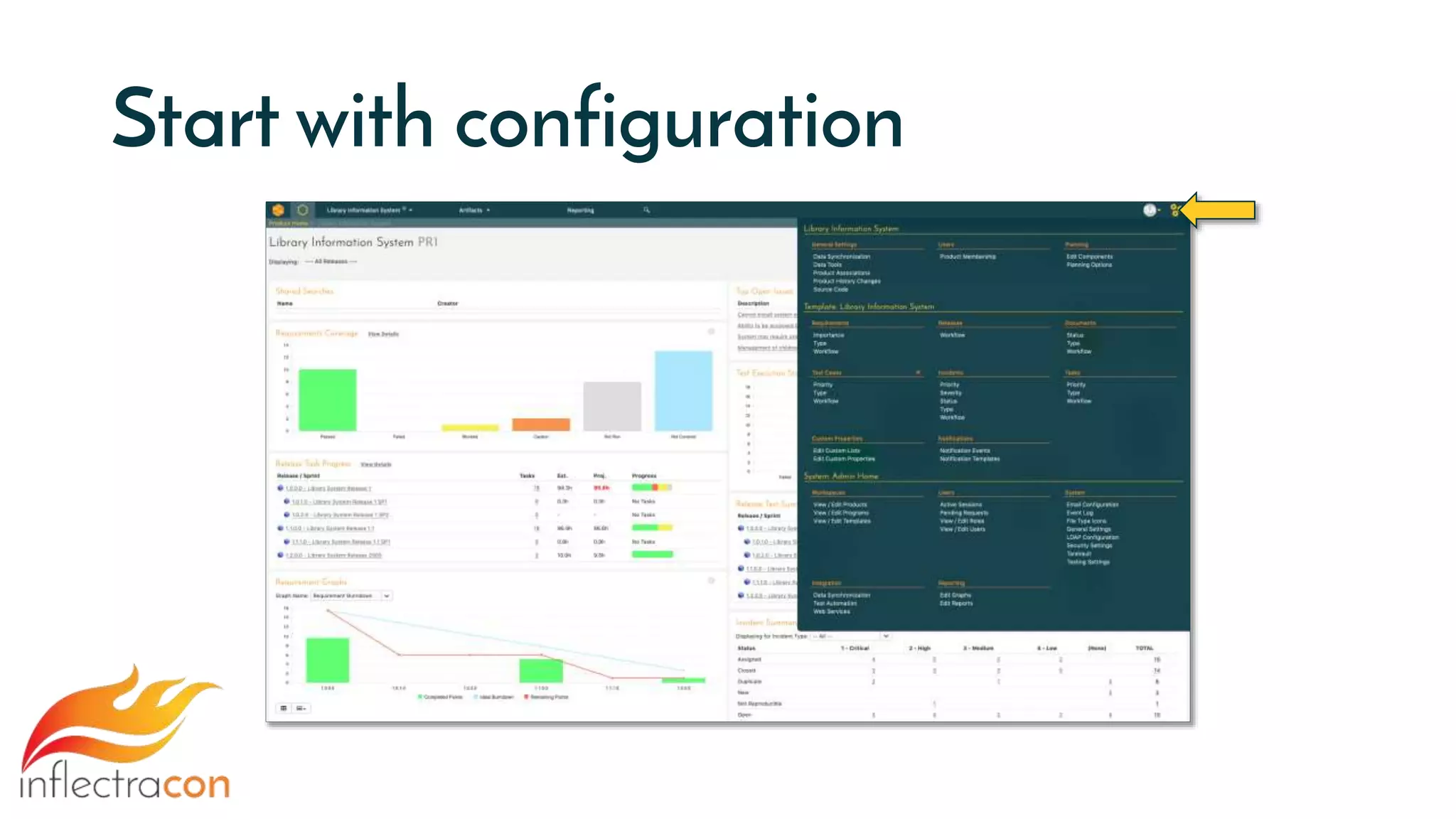 Start with configuration
 