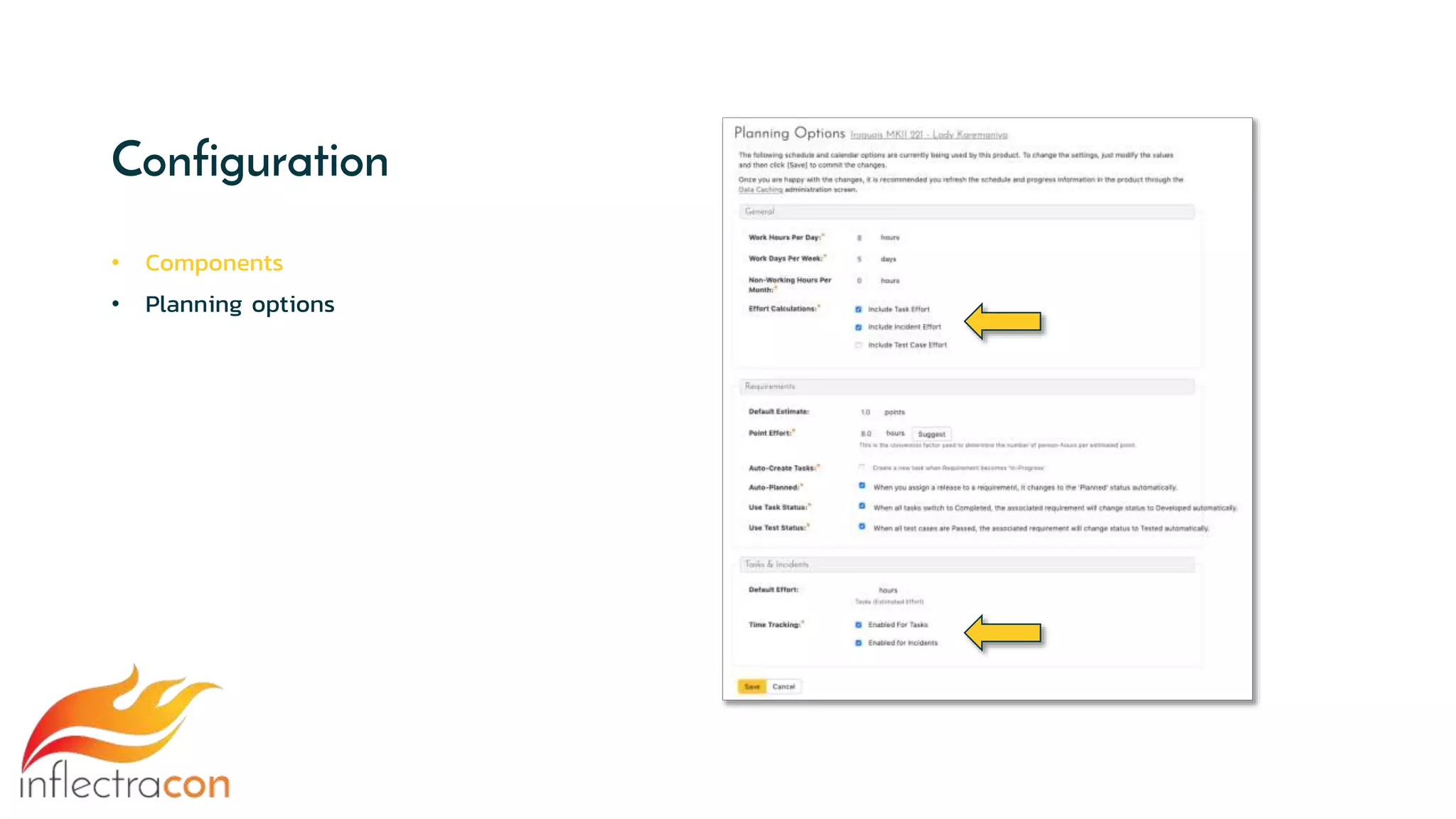 Configuration
• Components
• Planning options
 