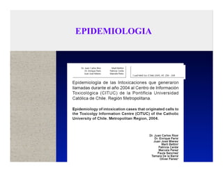 EPIDEMIOLOGIA
 
