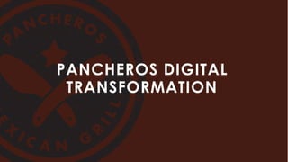 PANCHEROS DIGITAL
TRANSFORMATION
 