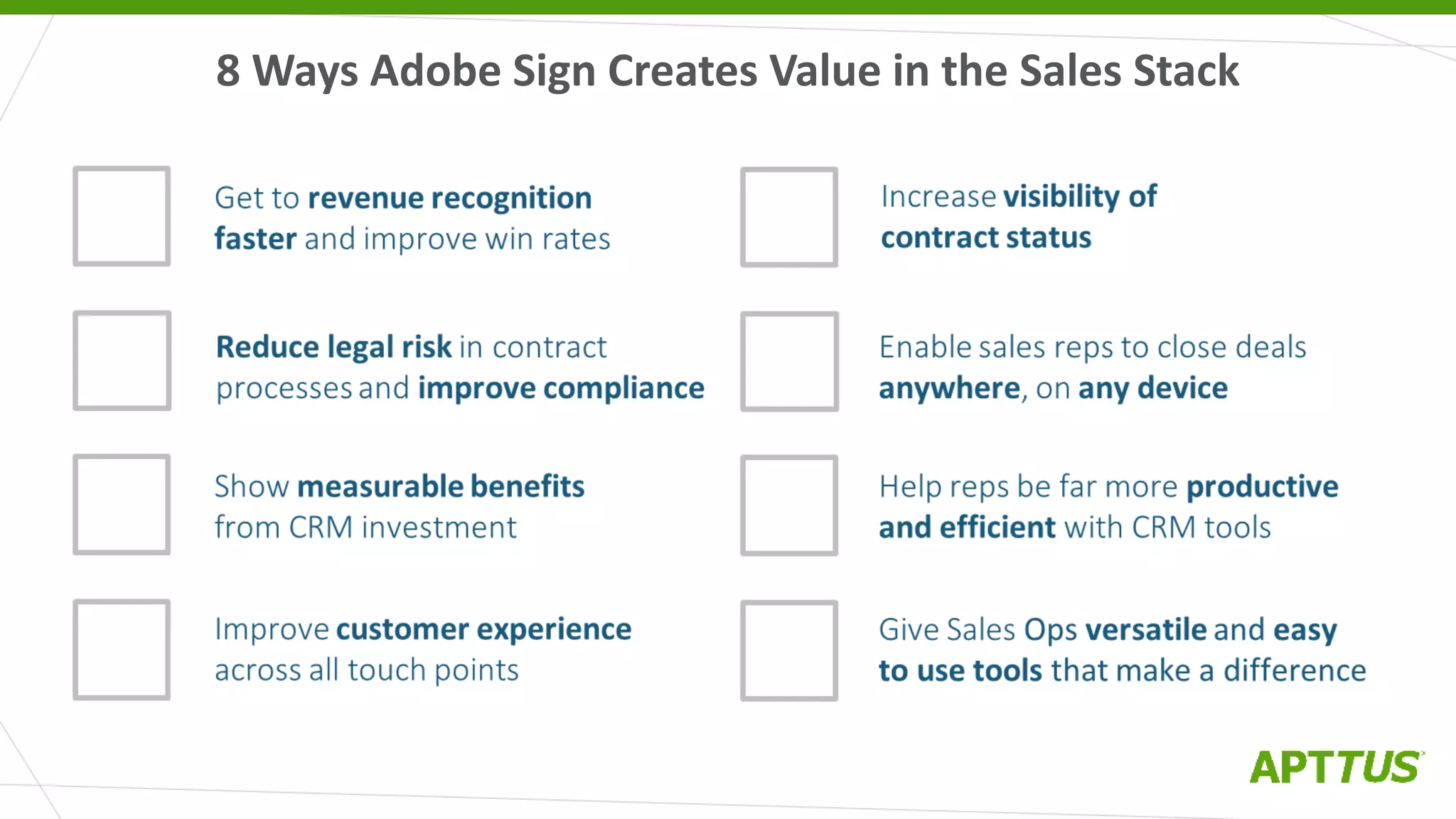 8 Ways Adobe Sign Creates Value in the Sales Stack
 