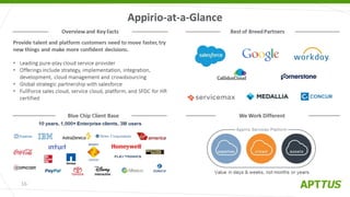 Appirio-at-a-Glance
16
 