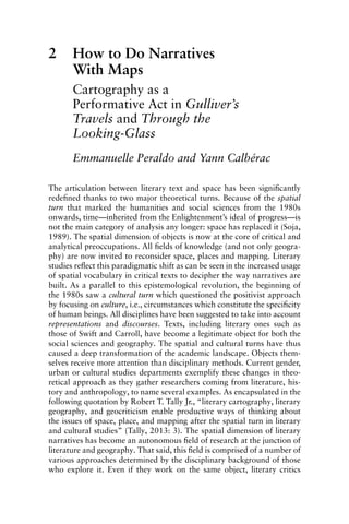 Spatial Literary Studies Interdisciplinary Approaches To Space ...