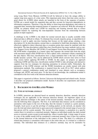 A COMBINATION OF TEMPORAL SEQUENCE LEARNING AND DATA DESCRIPTION FOR ...